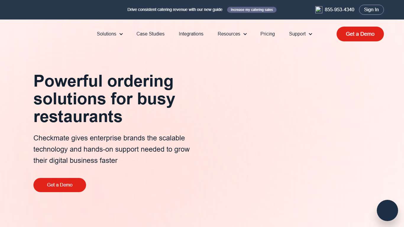 Checkmate | Powerful ordering solutions for busy restaurants